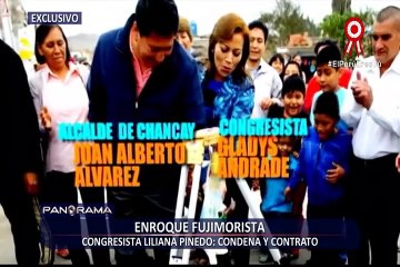 Enroque fujimorista: condena y contrato  de la congresista Liliana Pinedo