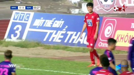 Highlights - Hải Phòng FC - Sài Gòn FC - Đẳng cấp lên tiếng, người hùng quen mặt - NEXT SPORTS