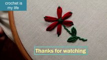 Needle Trick Hand Embroidery Flower - Hand Embroidery Tips and Tricks