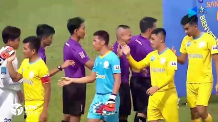 Highlights | An Giang - Sanna Khánh Hòa BVN | Chặn đứng chuỗi bất bại tại Long Xuyên | VPF Media
