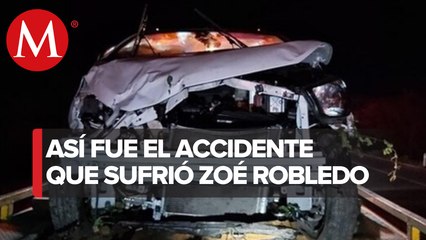 Zoé Robledo sufre accidente en Chiapas, tiene varias fracturas