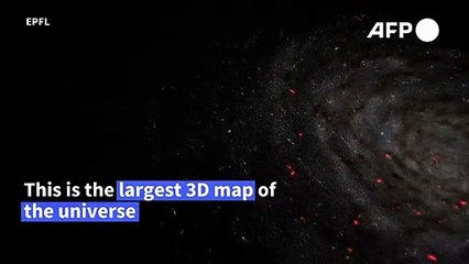 What does the biggest-ever 3D map of the universe look like?