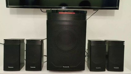 Honest Review of Panasonic Bluetooth Audio Home theatre #Panasonic #speaker