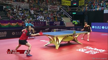 Mima Ito vs Wang Manyu 2019 Hong Kong Open