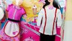 Disney Princess Frozen Elsa Anna Barbie dolls Chef Uniforms Waitress Uniforms Miniature Toy Food