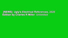 [NEWS]  Ugly's Electrical References, 2020 Edition by Charles R Miller