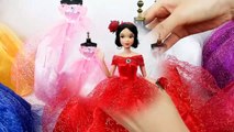 Princess doll Dress - Snow White Cinderella Rapunzel Elsa Sleeping Beauty Belle Mermaid