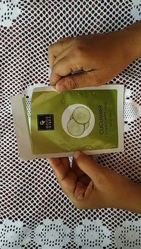 GOOD VIBES CUCUMBER FACE SHEET MASKS REVIEW ( starting all types face sheet masks series)
