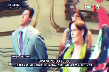 ¡Exclusivo! Susana Villarán pidió a todos: Graña y Montero entregó dádivas por concesión Vía Expresa Sur