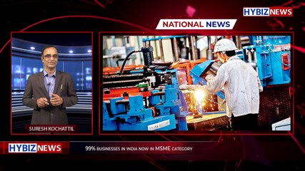 99% businesses in India now in MSME category | hybiz news