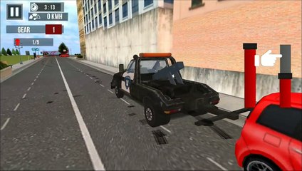 City Police Tow Truck Driving  - Car Towing Simulator-Android game-Gameplay-new-update
