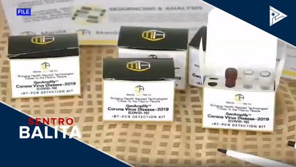 CoVID-19 test kit na gawa ng UP-NIH, maaari nang gamitin para sa 'commercial use'