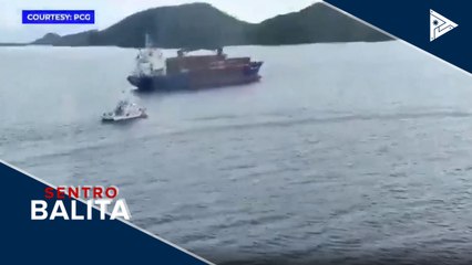 Isang cargo vessel, nasunog sa Batangas; mga crew nito, nasa maayos nang kalagayan
