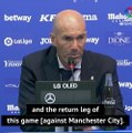 Real Madrid need a break before Man City match - Zidane