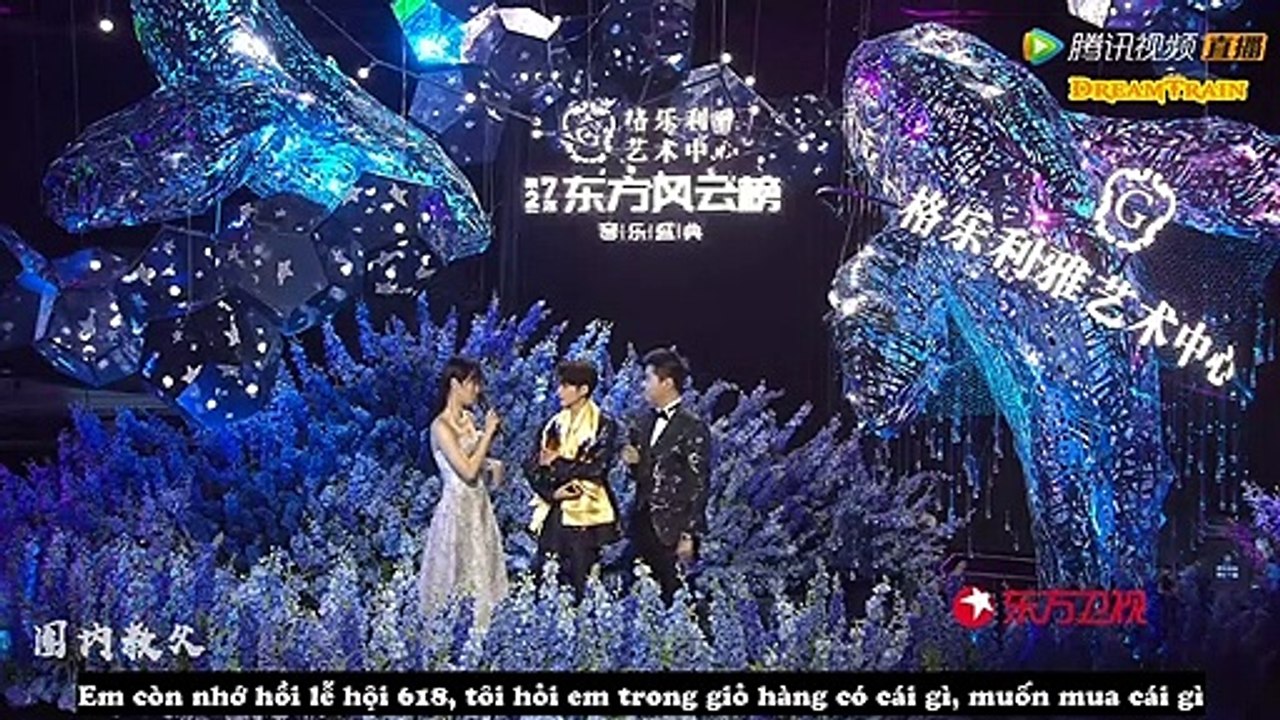 [Vietsub][Vương Nguyên xLễ trao giải Đông Phương Phong Vân Bảng 27]Nhận giải + Phỏng vấn hậu trường