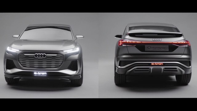 Definierte Dynamik - das Design des Audi Q4 e-tron Sportback concept