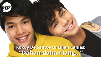 Promise ni Kokoy de Santos kay Elijah Canlas kung magki-kiss sila: "Passionate."