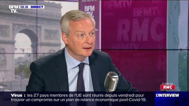 Bruno Le Maire justifie le port du masque obligatoire en raison d'un relâchement de nos comportements