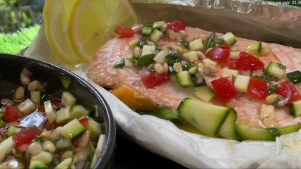 Gourmand - Papillote de poisson