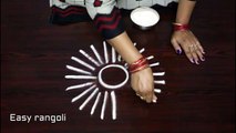 creative free, hand rangoli designs