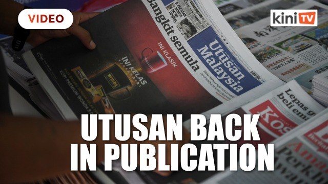 Utusan is back, plans to shed old image with credible reporting