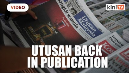 Utusan is back, plans to shed old image with credible reporting