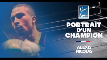 Portrait de champion :  Alexis  NICOLAS