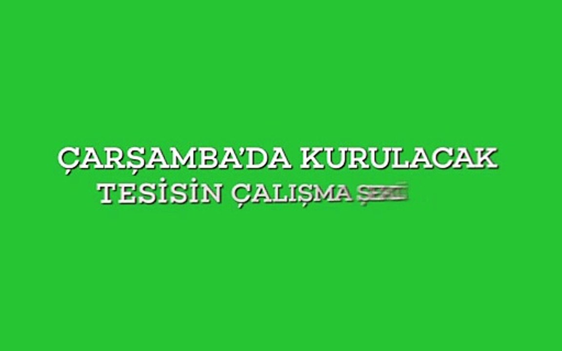 ÇARŞAMBADAKİ TESİSİN ÇALIŞMASI NASIL OLACAK? YAKIT OLARAK NE KULLANILACAK?