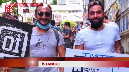 Zor durumdaki tiyatrocuların talepleri ortak