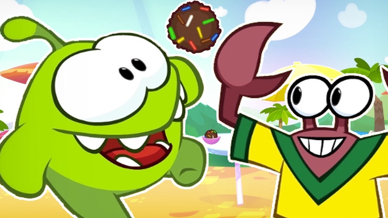 Om Nom Stories: Around the World - Football - Funny cartoons for kids