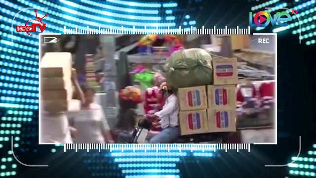 CAMERA CẬN CẢNH | Cái Bẫy Chết Người Khi Chở Hàng Cồng Kềnh Vẫn Cố Tham Gia Giao Thông Trên Đường