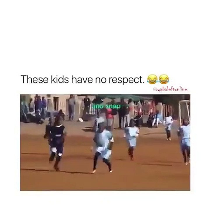 These kids have no respect