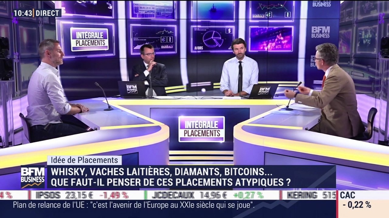 Idées de placements: Whisky, vaches laitières, diamants, bitcoins... Que faut-il penser de ces placements atypiques ? - 20/07