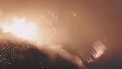 İtalya'nın Stromboli Yanardağı patladı