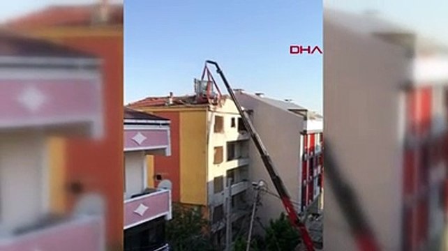 İstanbul'da yüreklerin ağızlara geldiği anlar kamerada