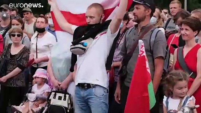 Bielorussia: opposizione in piazza per sostenere Svetlana Tikhanovskaya