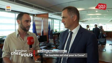 "Le secteur du tourisme en Corse est gravement menacé" selon Gilles Simeoni
