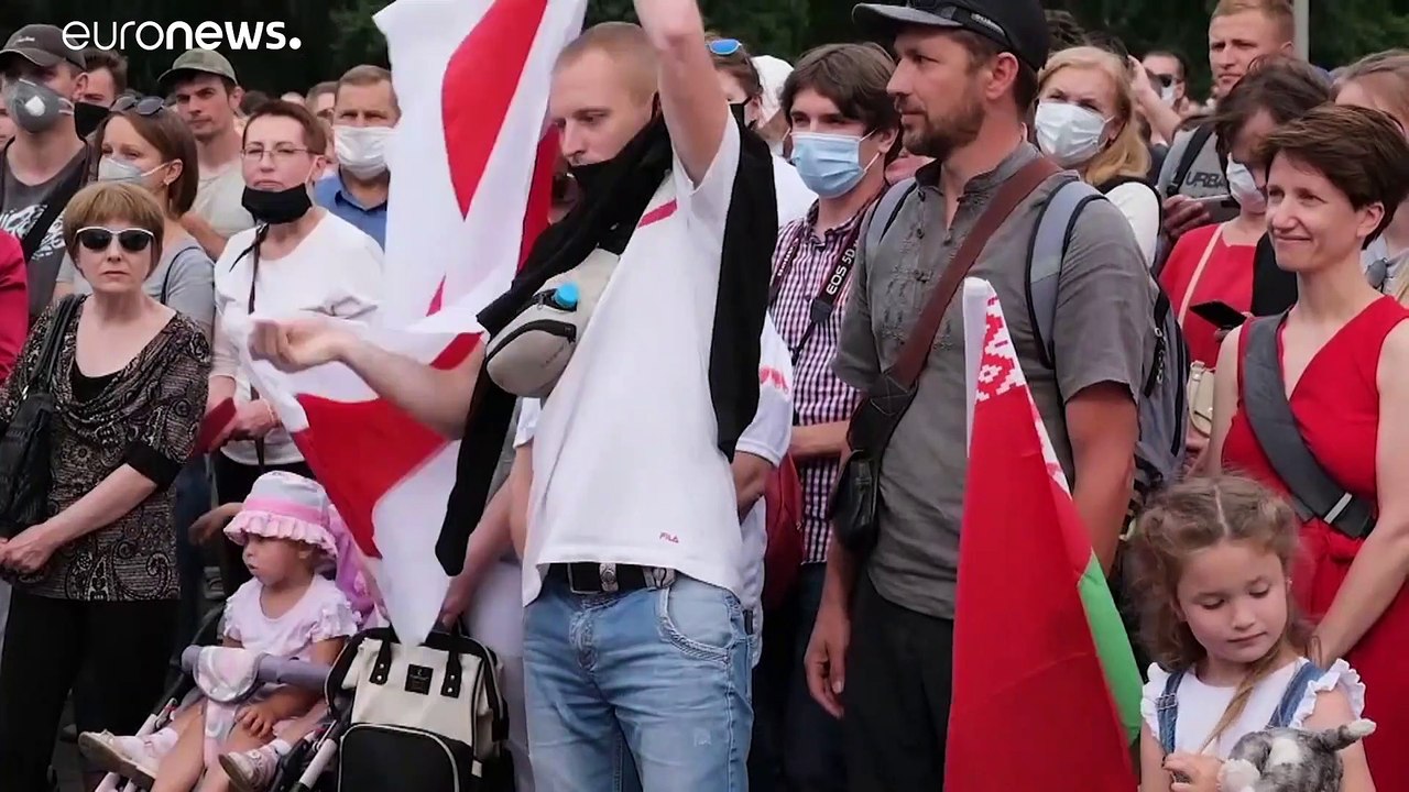 Wahlkampf in Belarus: Tausende machen gegen Lukaschenko mobil