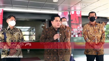 Menteri Badan Usaha Milik Negara Erick Thohir.