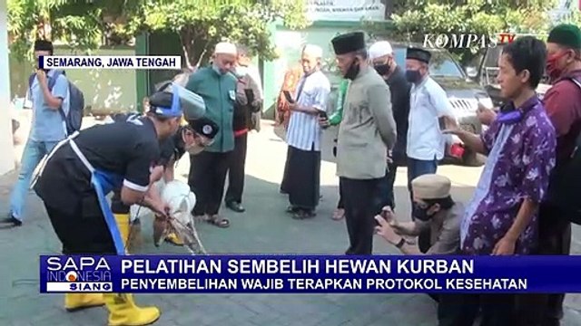 Jelang Idul Adha, 100 Takmir Masjid Ikuti Pelatihan Sembelih Hewan Kurban