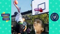 TRY NOT TO LAUGH - Basketball Compilation _ Best Dunks, Crossover & Fails _ Funny Vines May 2018