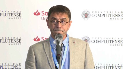 Monedero asegura que el dibujo de El Español en el que Iglesias se dispara con el móvil de Dina "incita al asesinato"