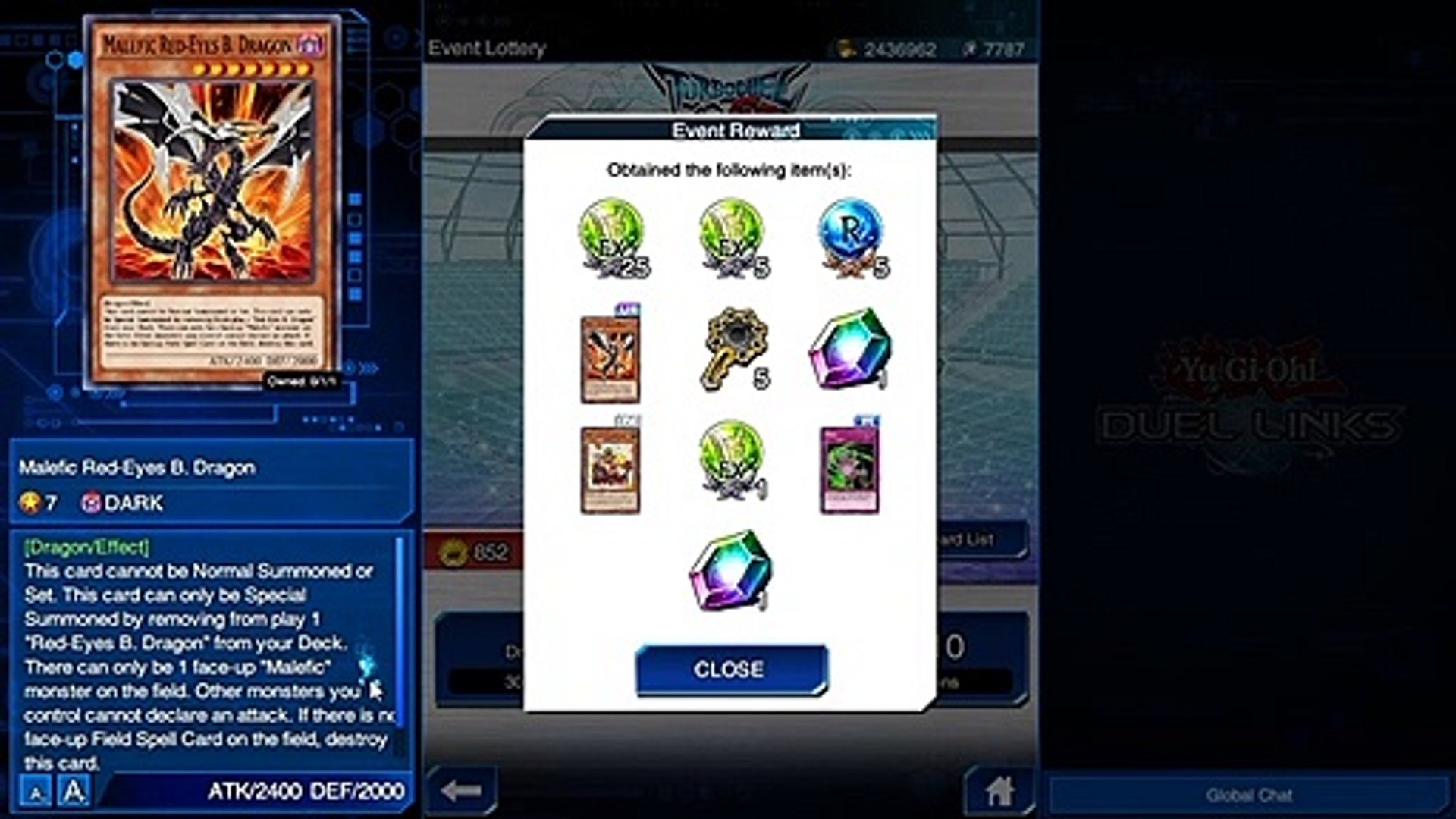 Yugioh Duel Links Finally Get Malefic Red Eye Black Dragon 影片 Dailymotion