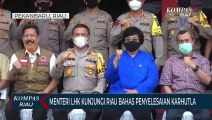 Kunjungan Menteri LHK Ke Riau
