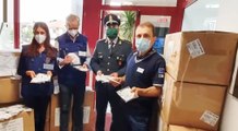Ancona - Sequestro di mascherine e tute dalla Cina: donate a Protezione Civile (20.07.20)