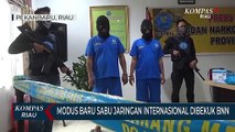 Modus Baru Sabu Jaringan Internasional Dibekuk BNN