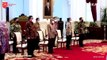Presiden Joko Widodo menyampaikan pengarahan seusai menerima Laporan Hasil Pemeriksaan atas Laporan Keuangan Pemerintah Pusat Tahun 2019, di Istana Negara, Jakarta.