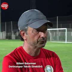 Derincespor'da hangi futbolculara transfer teklifi var? Bülent Baturman açıkladı
