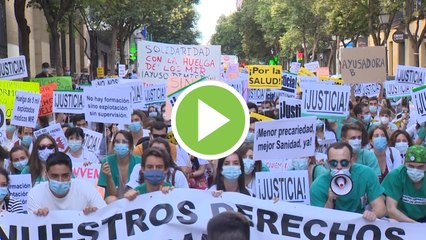 Los MIR vuelven a la carga para exigir un convenio colectivo