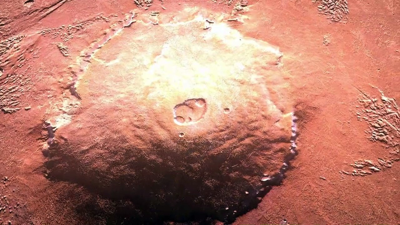 Videografik: Der Mars - rot, eisig und geheimnisumwittert